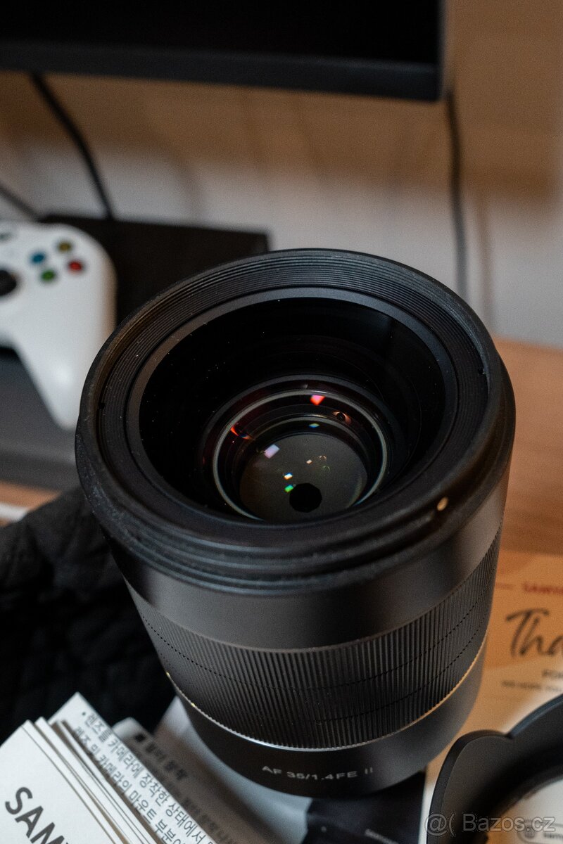 Samyang Sony FE 35mm f1.4 TOP+Baleni - 3