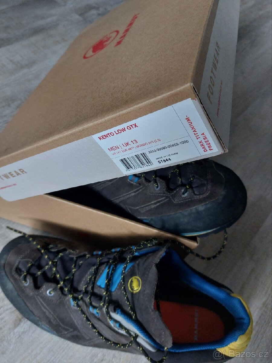 Trekové boty Mammut Kento Low GTX - 3