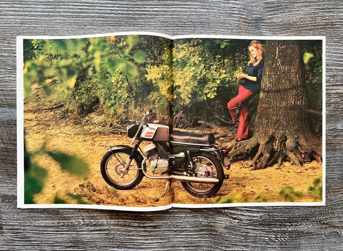 Prospekt Jawa 250 / 350 BISON ( 197X ) Mototechna - 3