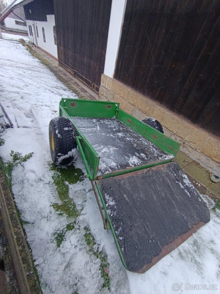 Přívěsný vozík za traktor/čtyřkolku/auto - 3