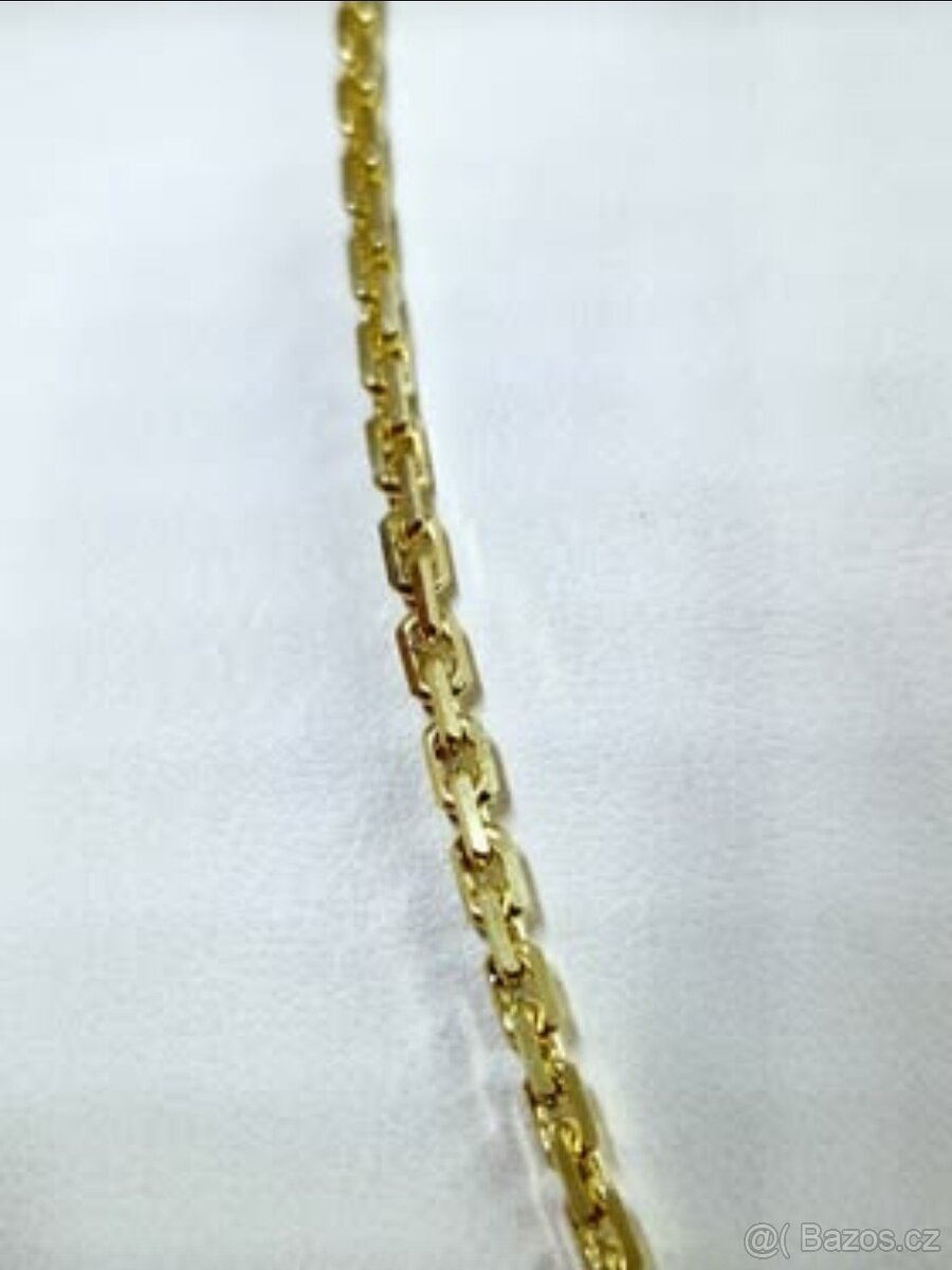 Zlatý řetízek NOVÝ PLNÝ - 3