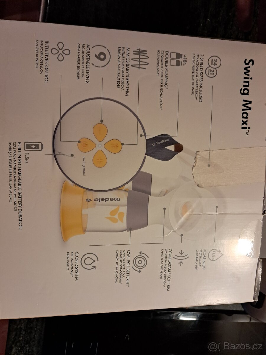 Medela Odsávačka mléka elektrická Swing Maxi - 3