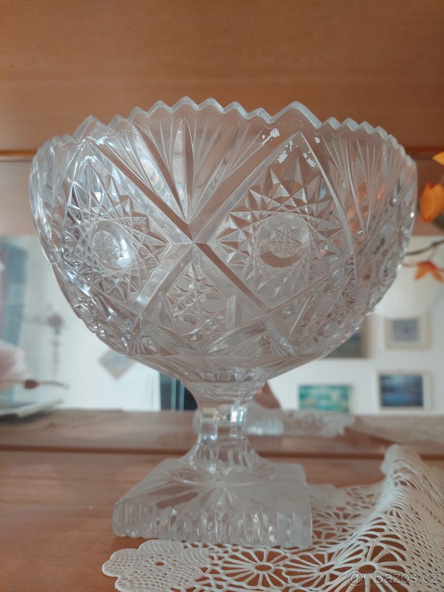 BROUŠENÁ VÁZA, MÍSA - 3