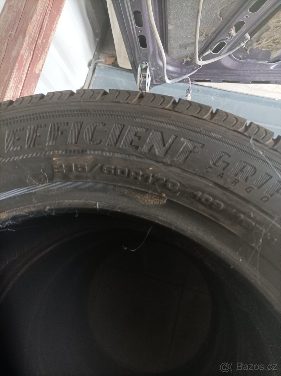 Renault Trafic, pneumatiky Goodyear 215/60r17c - 3