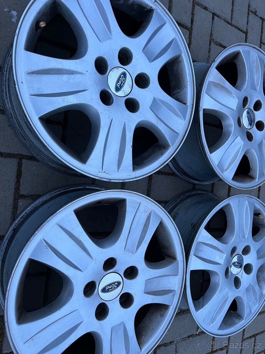 4x alu disky FORD 5x108 R16 - 3