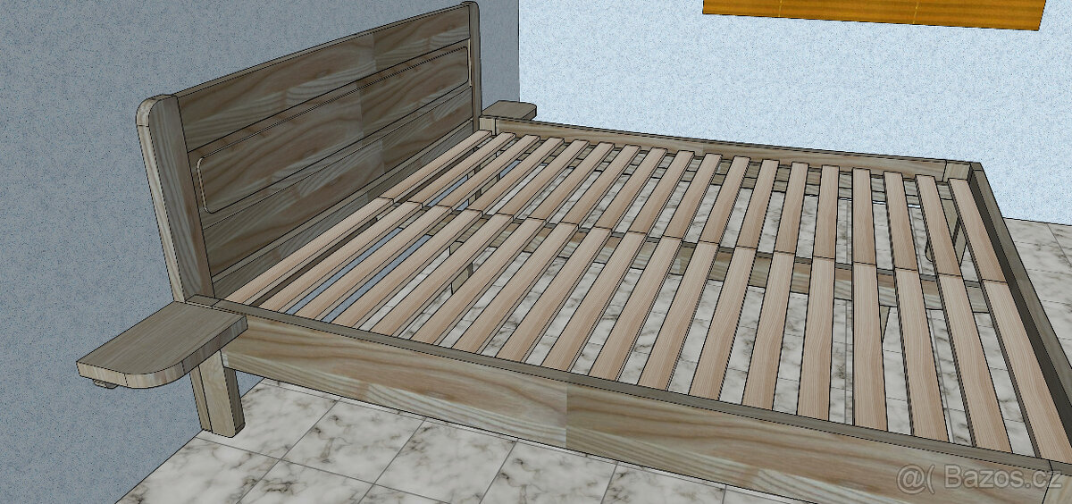 Dvoulůžková Postel - 3