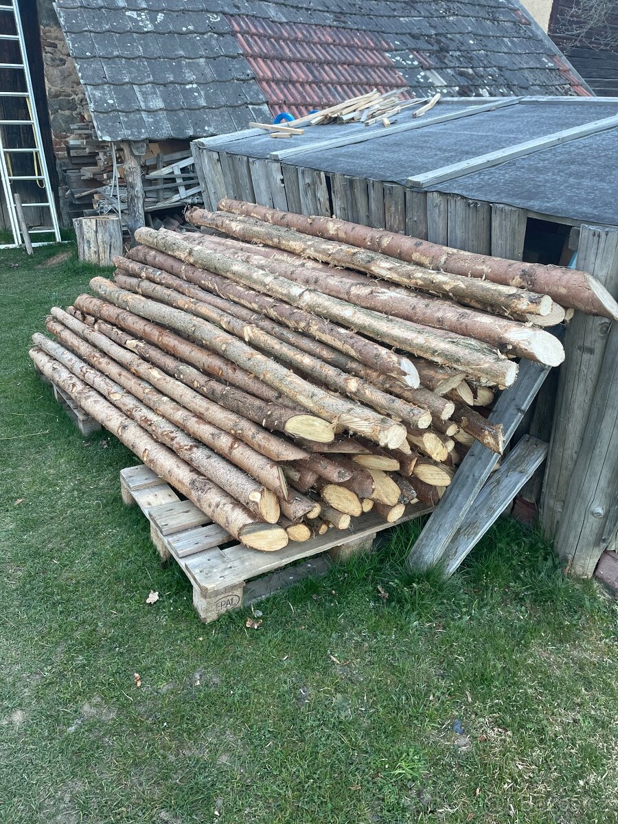 Dřevěné sloupky na oplocenku - 3