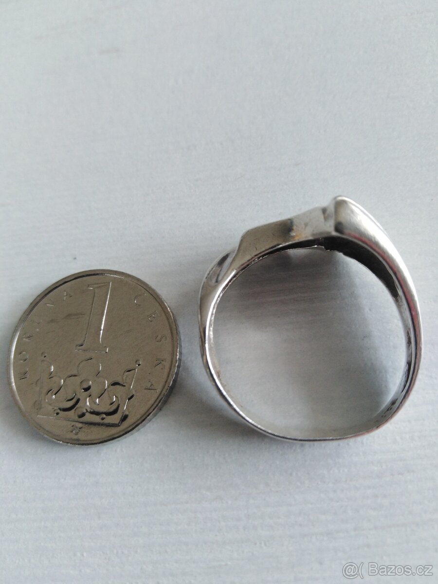 Stříbrný prsten - 3