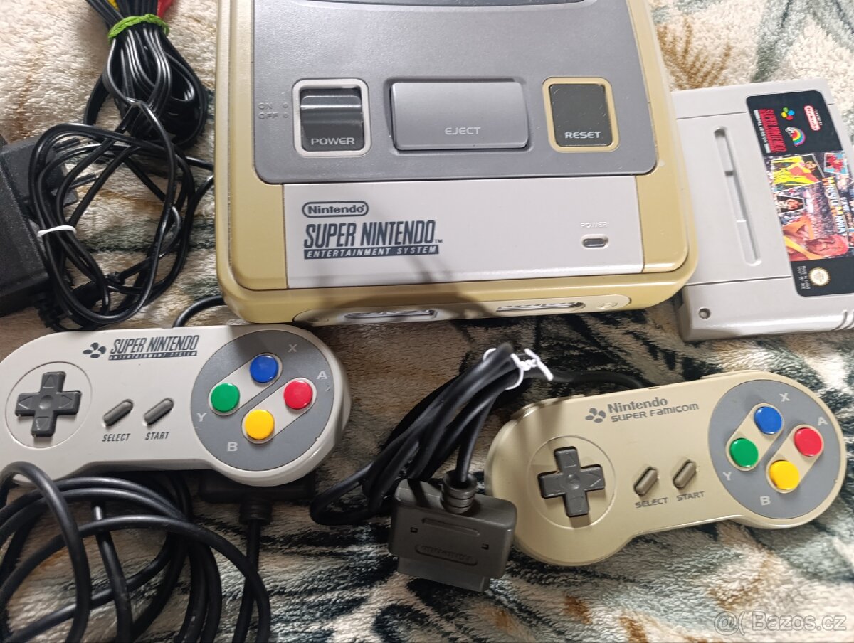 SNES Super Nintendo 1chip + Hra - 3