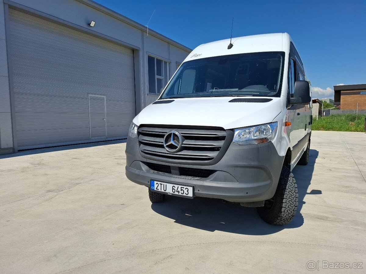 Prodám obytné vozidlo MB Sprinter 4x4 - 3