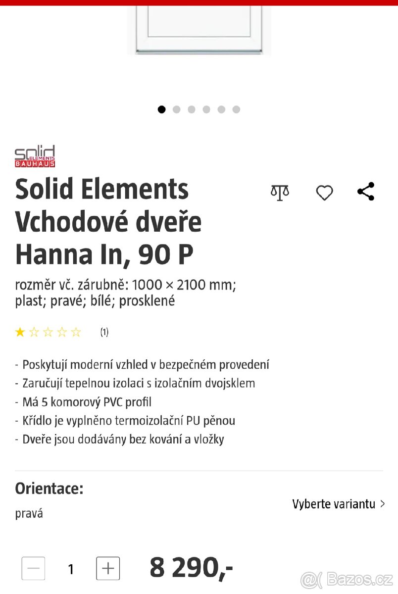 Prodám nové okna a dveře - 3