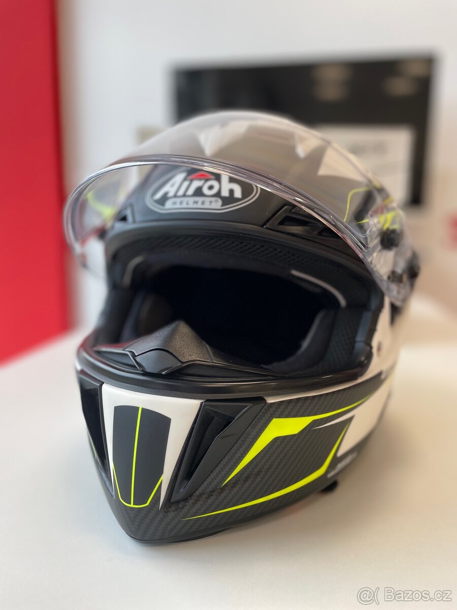 AIROH GP 550S VENON - (bílá/černá/fluo) - 3