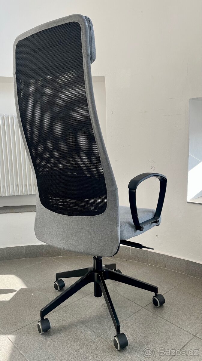 kancelářská židle IKEA Markus - světle šedá - 3
