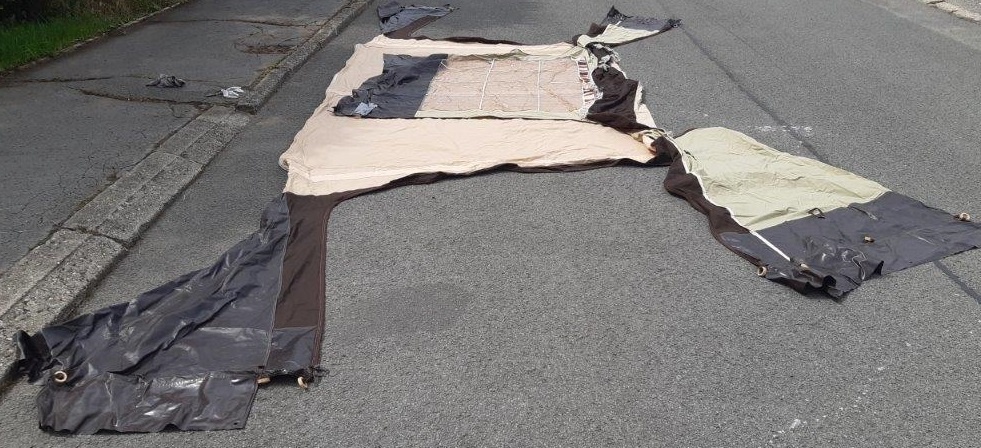 Stanová předsíň pro karavan cca 4,8m - 3