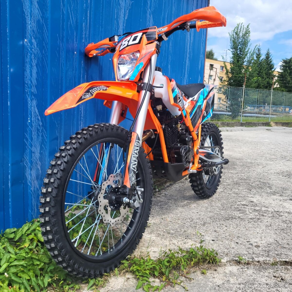 Pitbike APAQ PRO MAX 300cc E-START + svetlo - 3