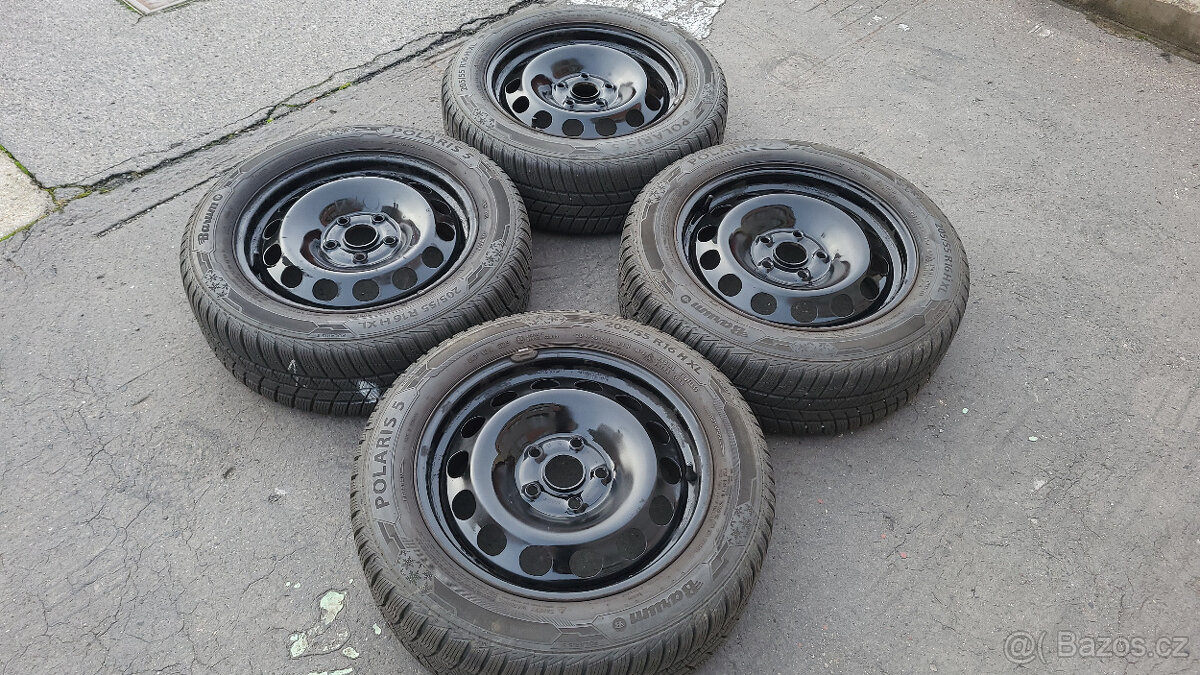 90% zimní kola 16" 5x112 ET50 Octavia 2,Golf,Touran,A3 - 3