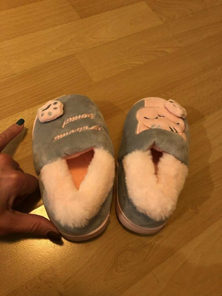 Pantofle kočička růžové - 3