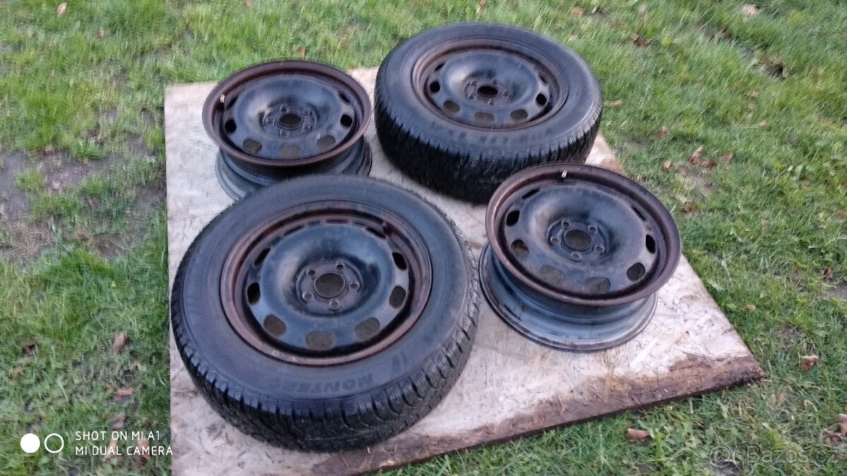 Plechové disky 15" 5x100 ET 38 - 3