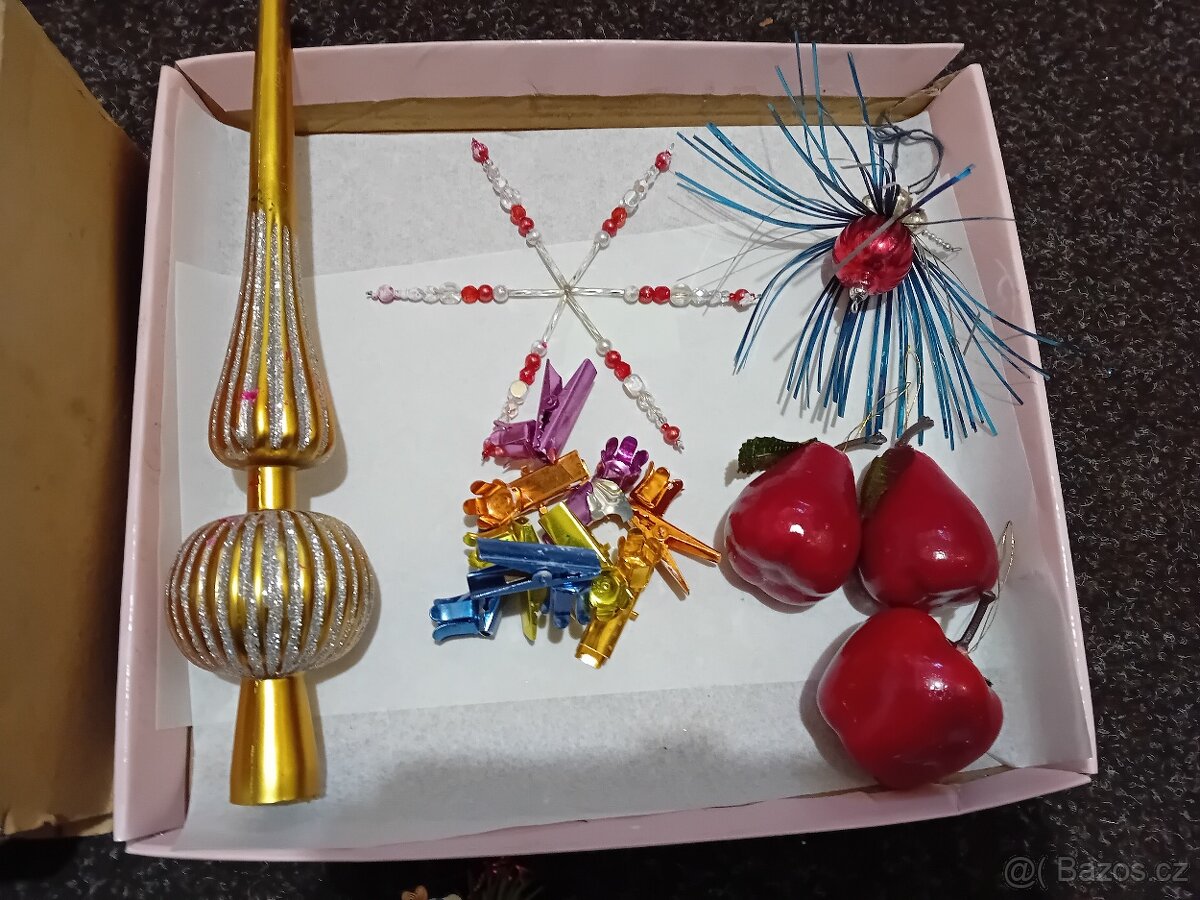 Retro vánoční ozdoby - 3