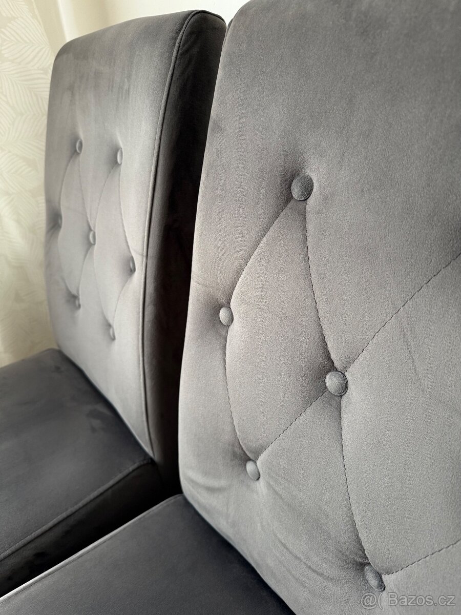 Jídelní židle Šedá - 3