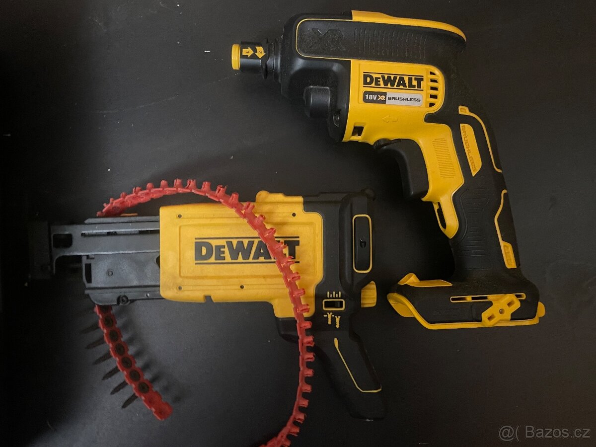 Sádrokartonářský šroubovák DeWalt s kufrem - 3