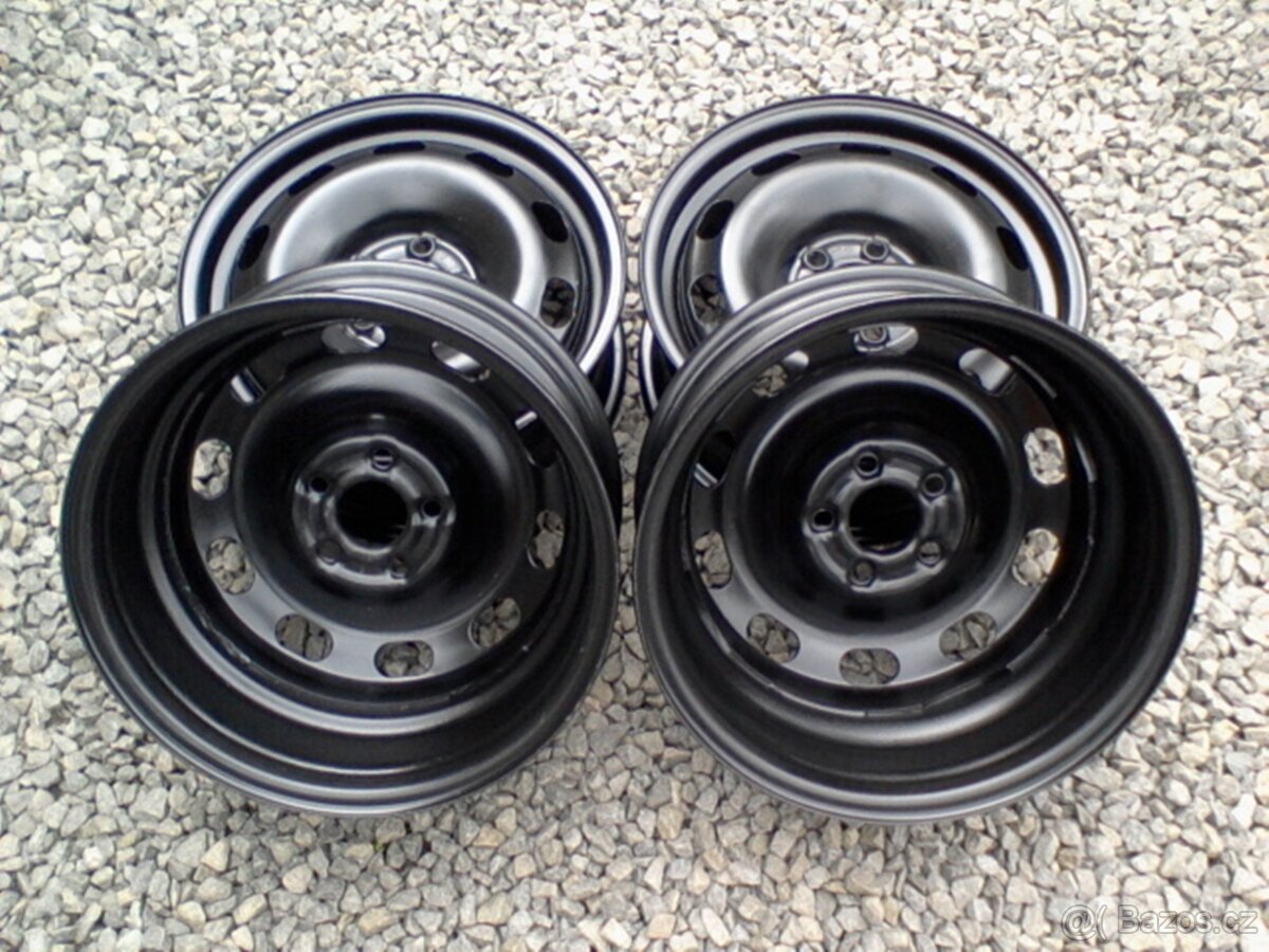 15 plechové disky Škoda Rapid,Fabia III,Octavia I,VW Polo - 3