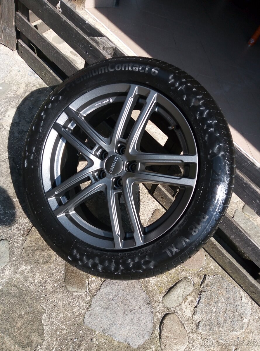 Alu kolo a pneumatika Continental Premium Contact 6/Nové - 3