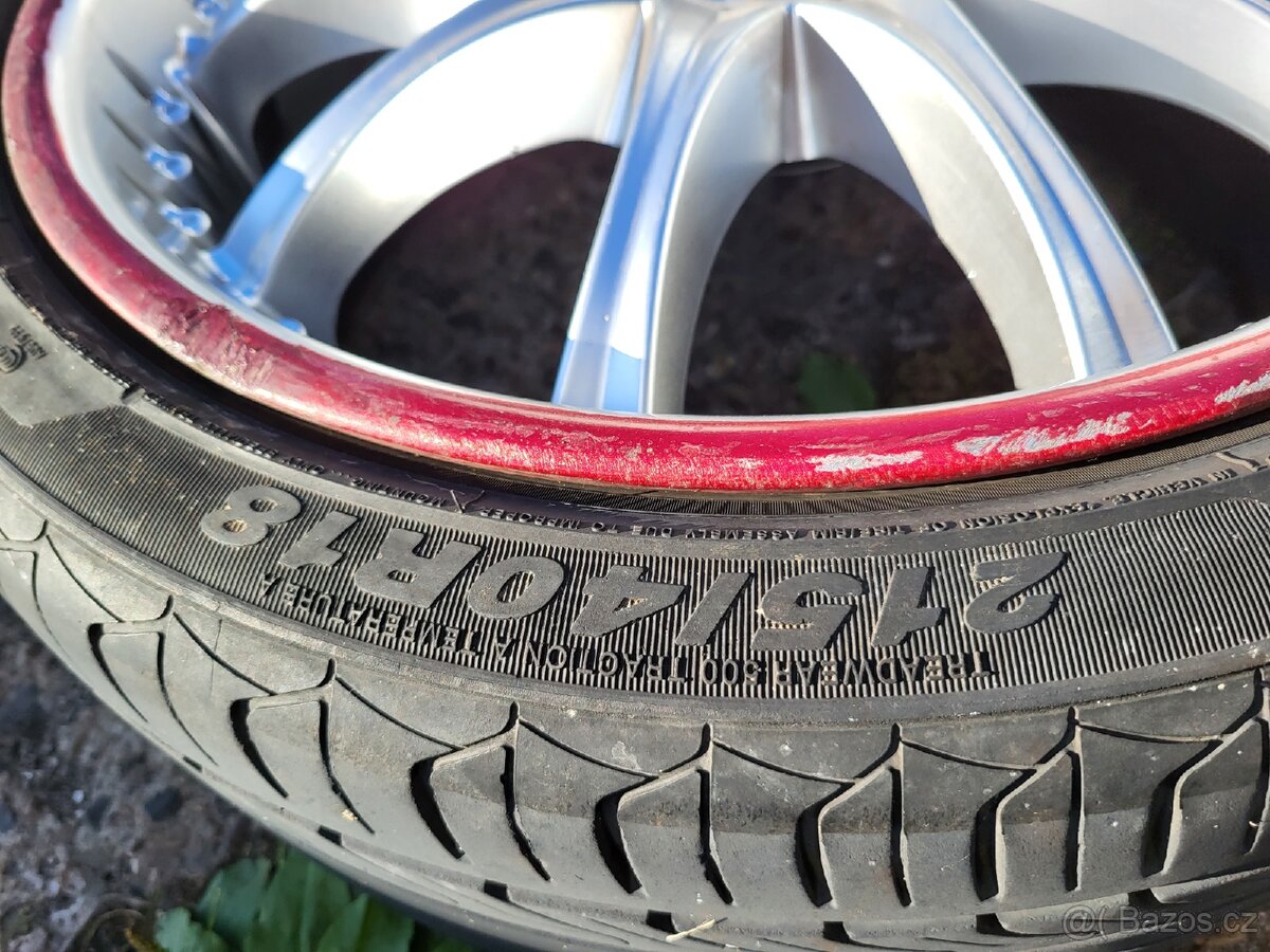 Alu Lenso 5x112 18" et46 s pneu - 3