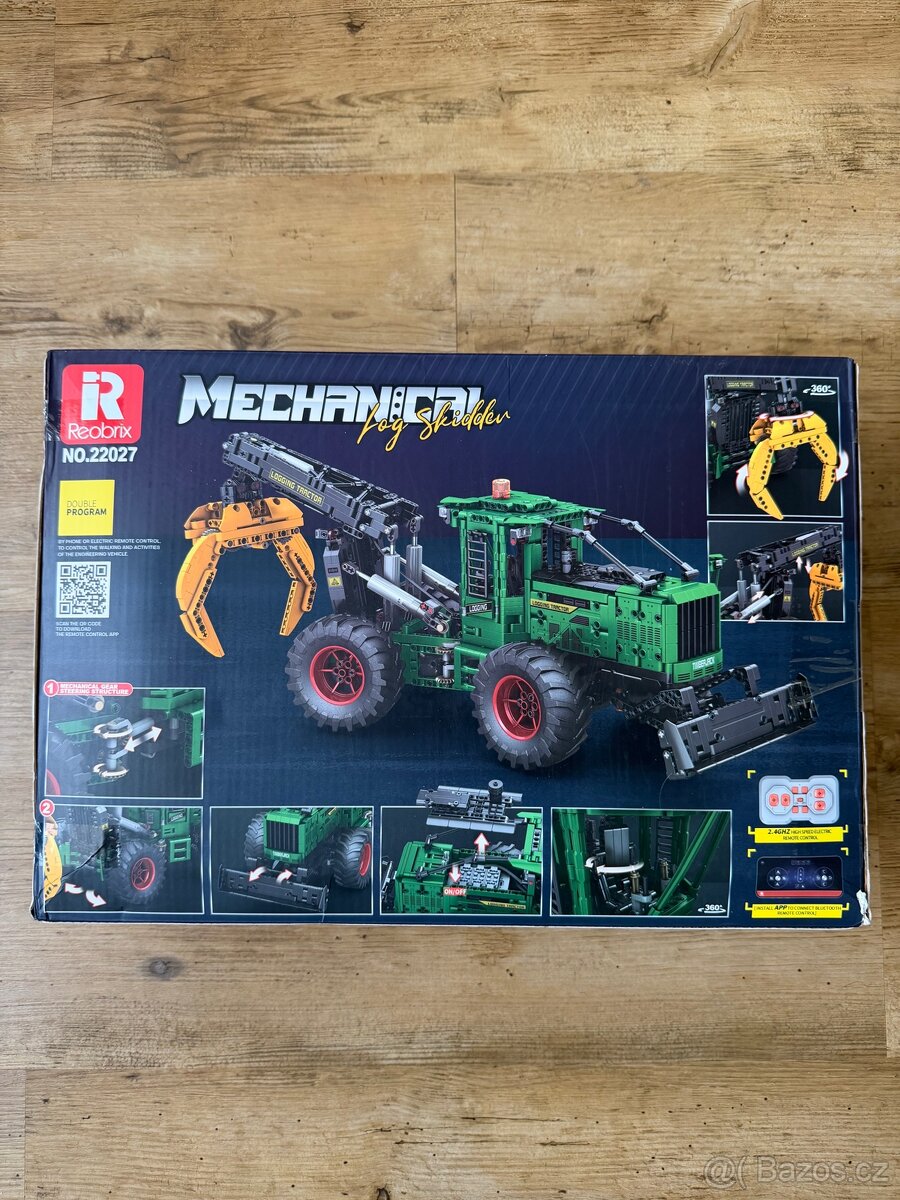 Stavebnice REOBRIX 22027 Lesní traktor na dálkové ovládání - 3