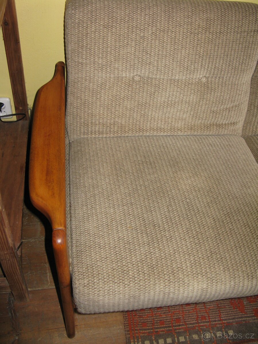 Retro rozkládací pohovka - 3