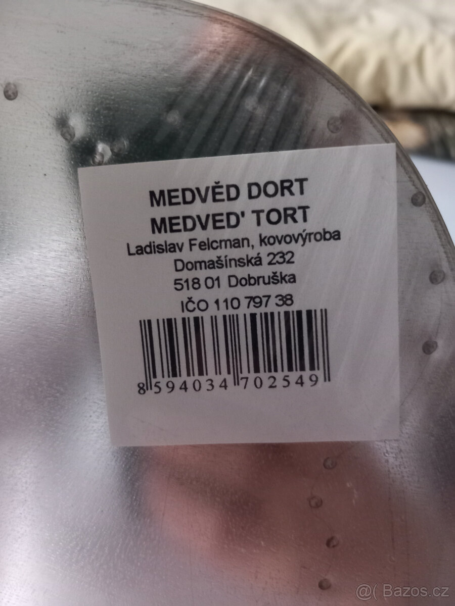 Medvěd, medvídek - forma na dort - 3