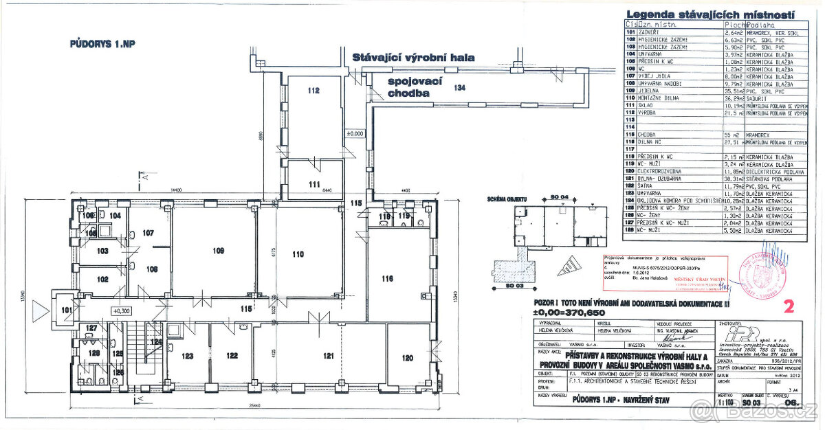 PRONÁJEM ČÁSTI NEBO CELKU BUDOVY - 3