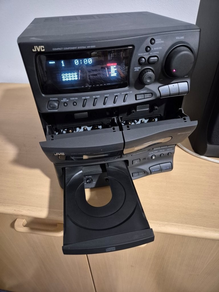 Hifi věž JVC s repro - 3