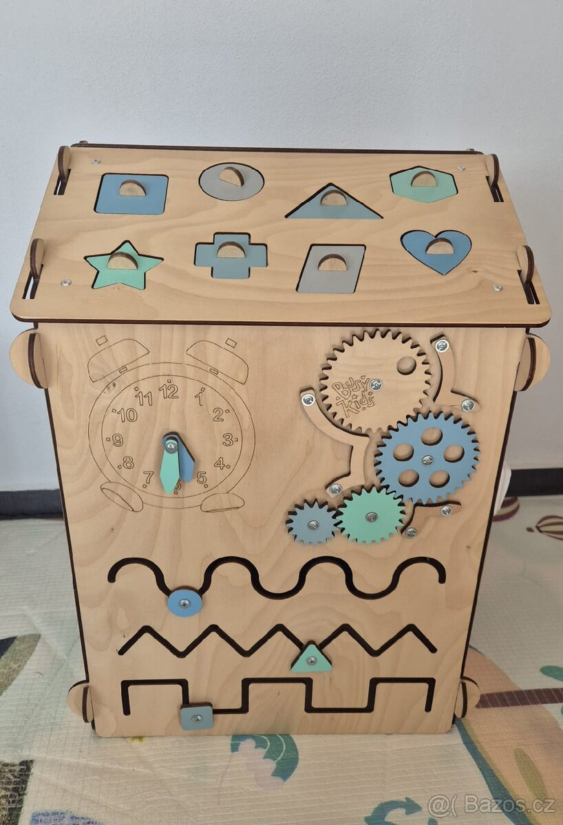 Montessori dřevěný domeček pro děti - 3