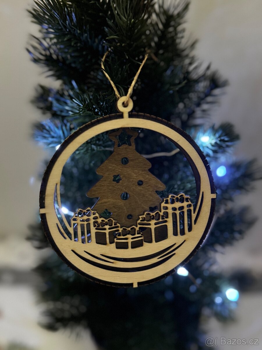 Vánoční dekorace - 3D ozdoby - 3