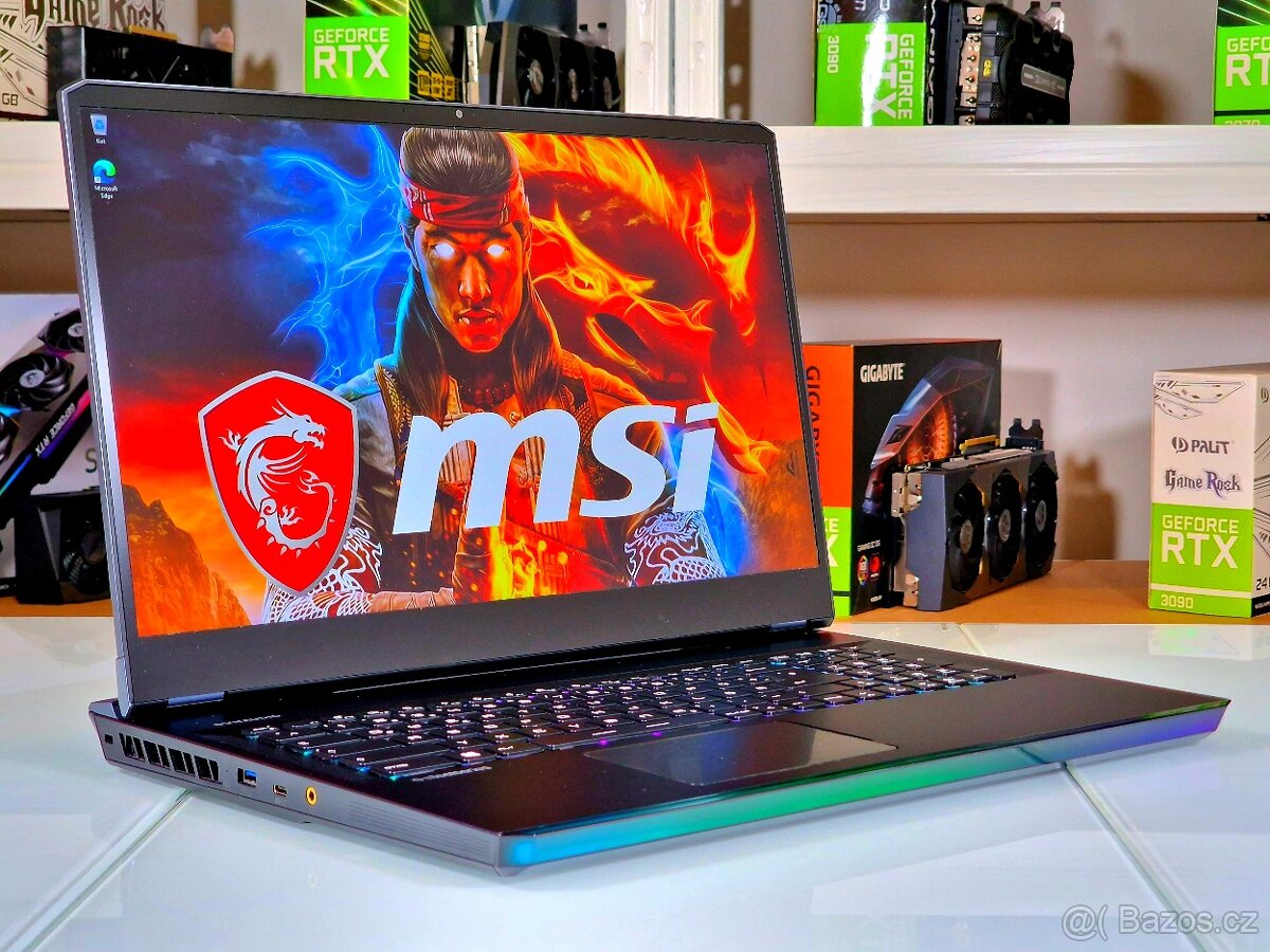 Herní notebook MSI RAIDER | RTX 3080 16GB | i9-11980 | 360Hz - 3