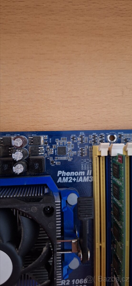 Set zakladni deska procesor 4jadro AM3 a ram 4gb - 3