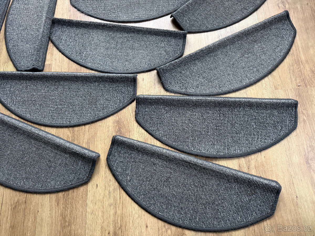 Kobercové nášlapy na schody 15ks - 3