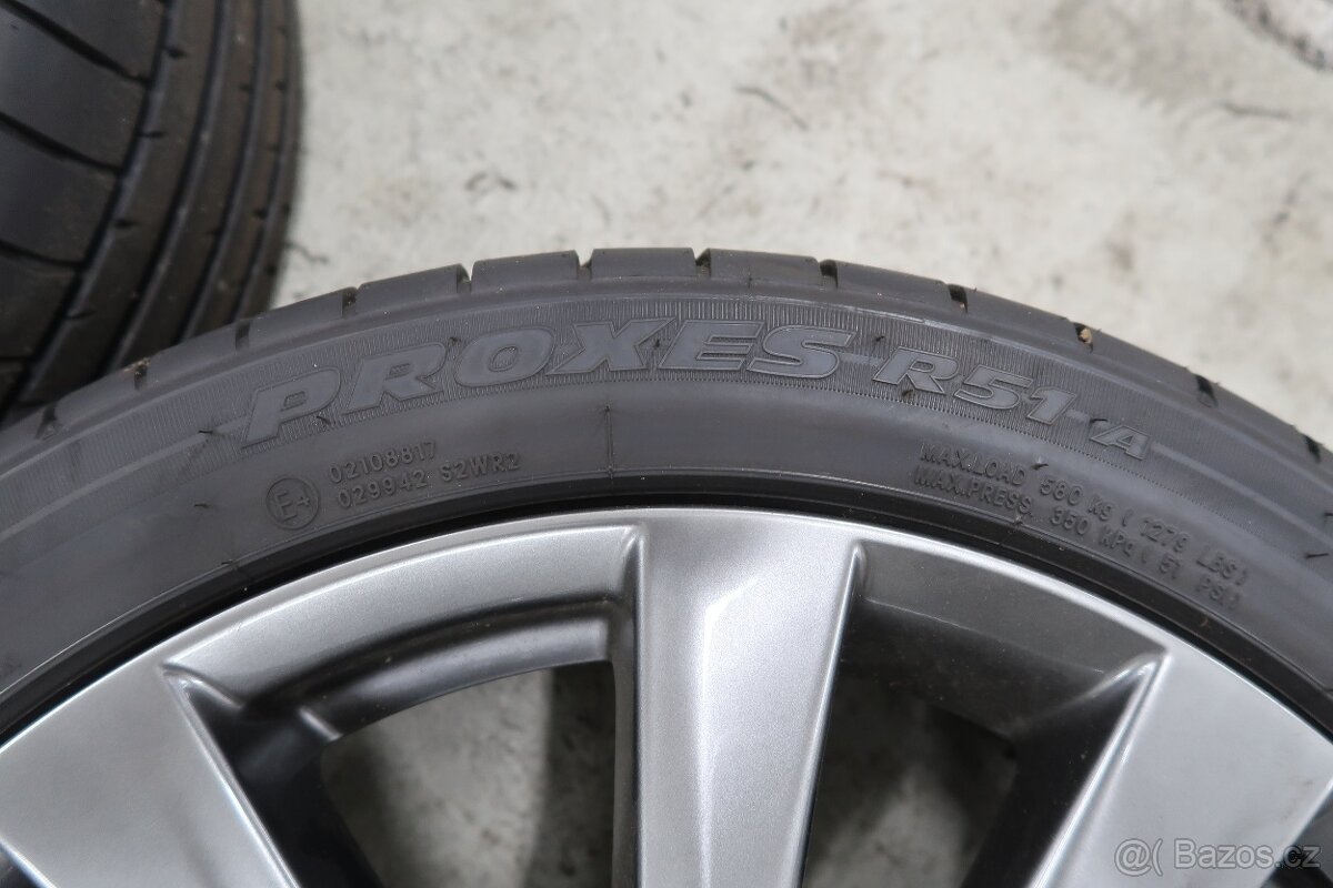Letní komplet kola originál pro Mazda 3, pneu 215/45 R18 - 3