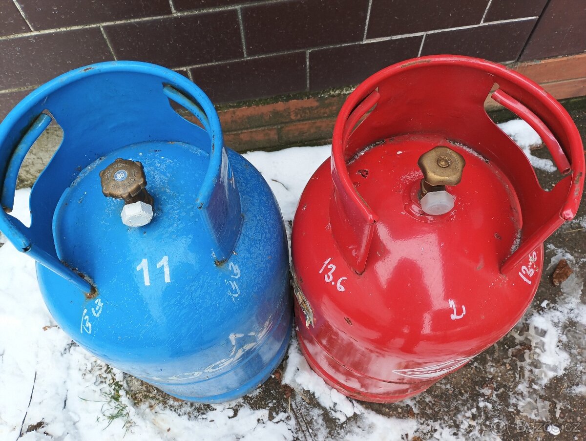 Propanbutanové bomby 10kg PRÁZDNÉ - 3