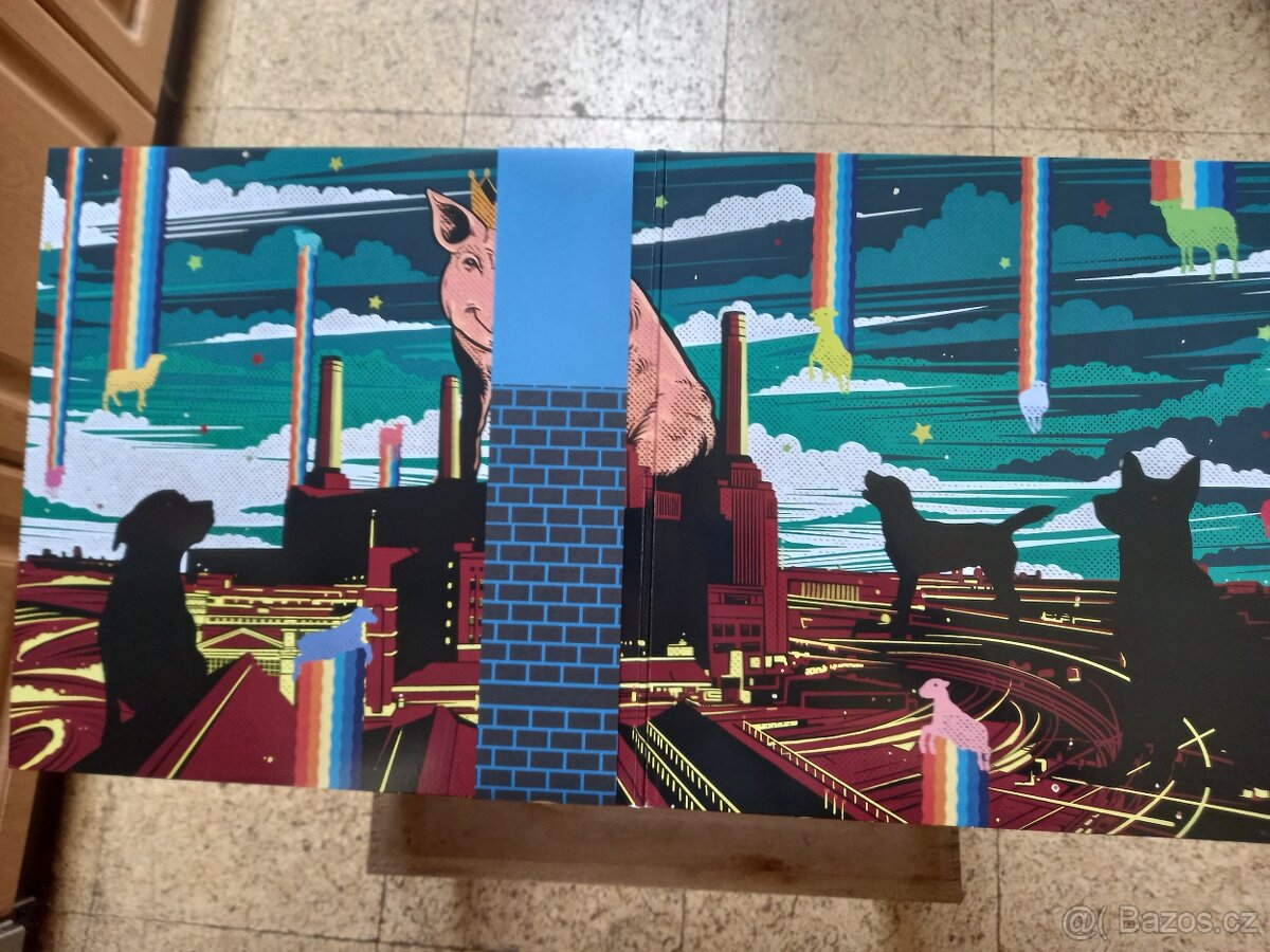 Pink Floyd – The King Of Battersea(2x-modré vinyly + 2x plak - 3