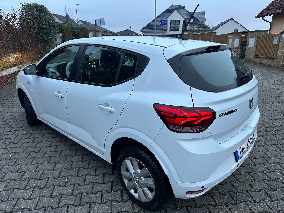 Dacia Sandero 1.0 SCe 2021, 1. majitel, nová STK, 28 000 km - 3