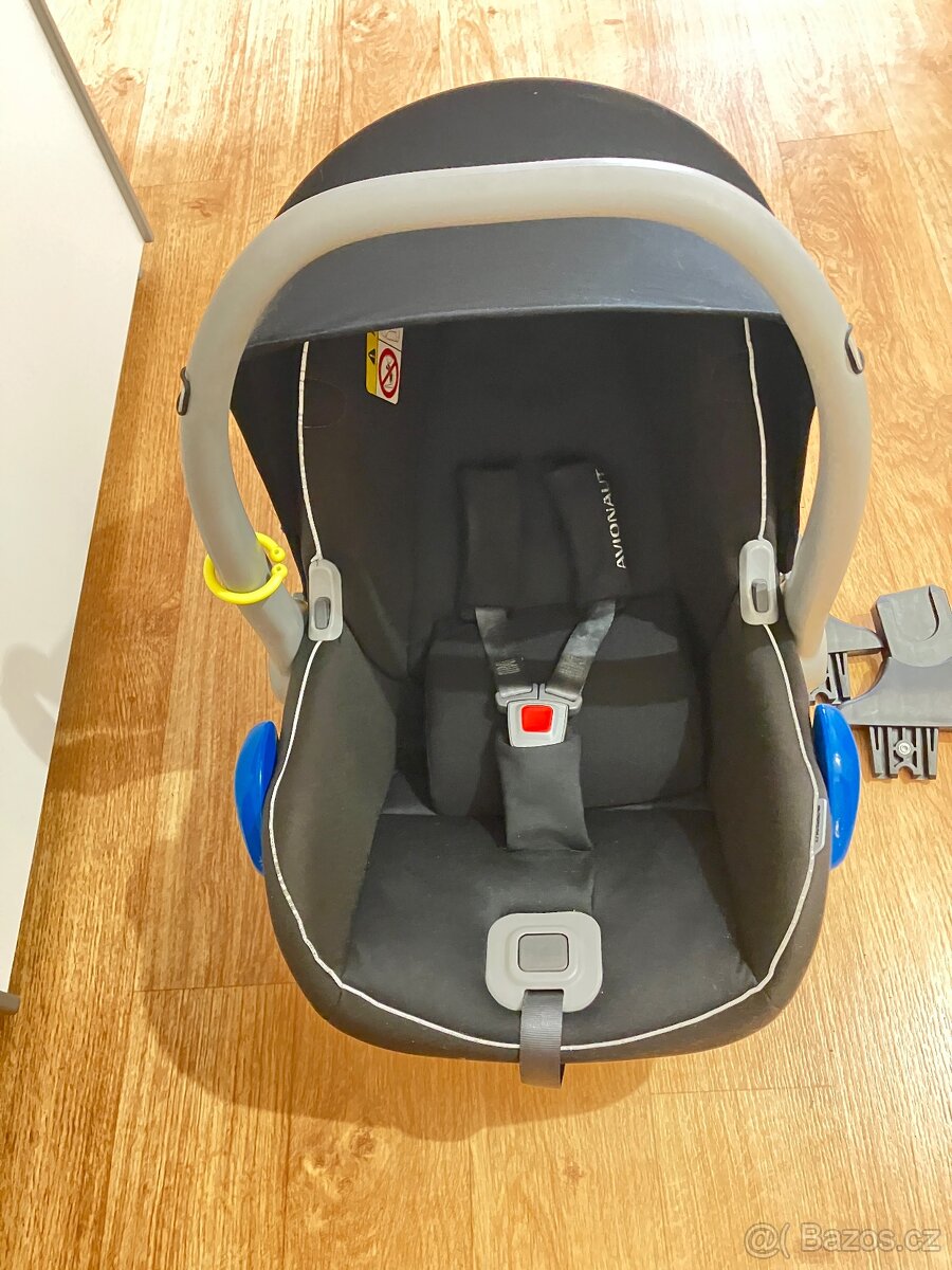 Velmi pěkné grey-black vajíčko značky Avionaut 0-13kg unisex - 3