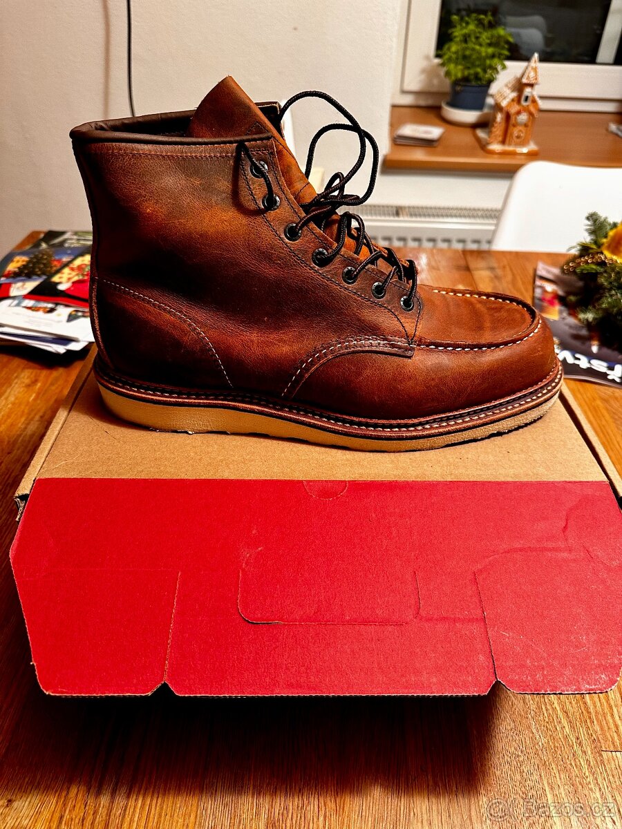 RED WING Classic Moc Toe nové, nenošené, orig - 3