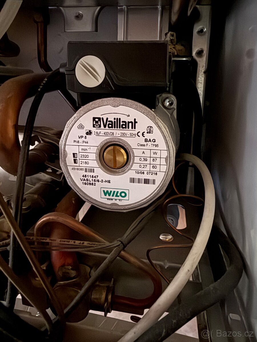 Prodám plynový kotel Turbo, Vaillant - 3
