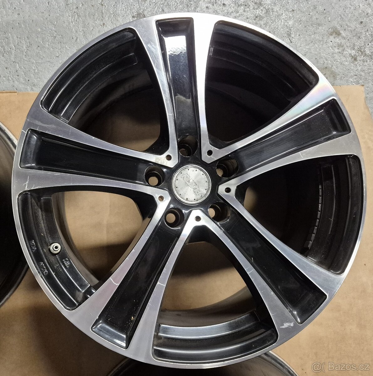 Alu sada Platin Black Mercedes 18” - 3