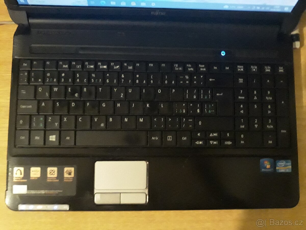 Fujitsu lifebook A530, i3, W10, 250 disk, 4.Ram - 3