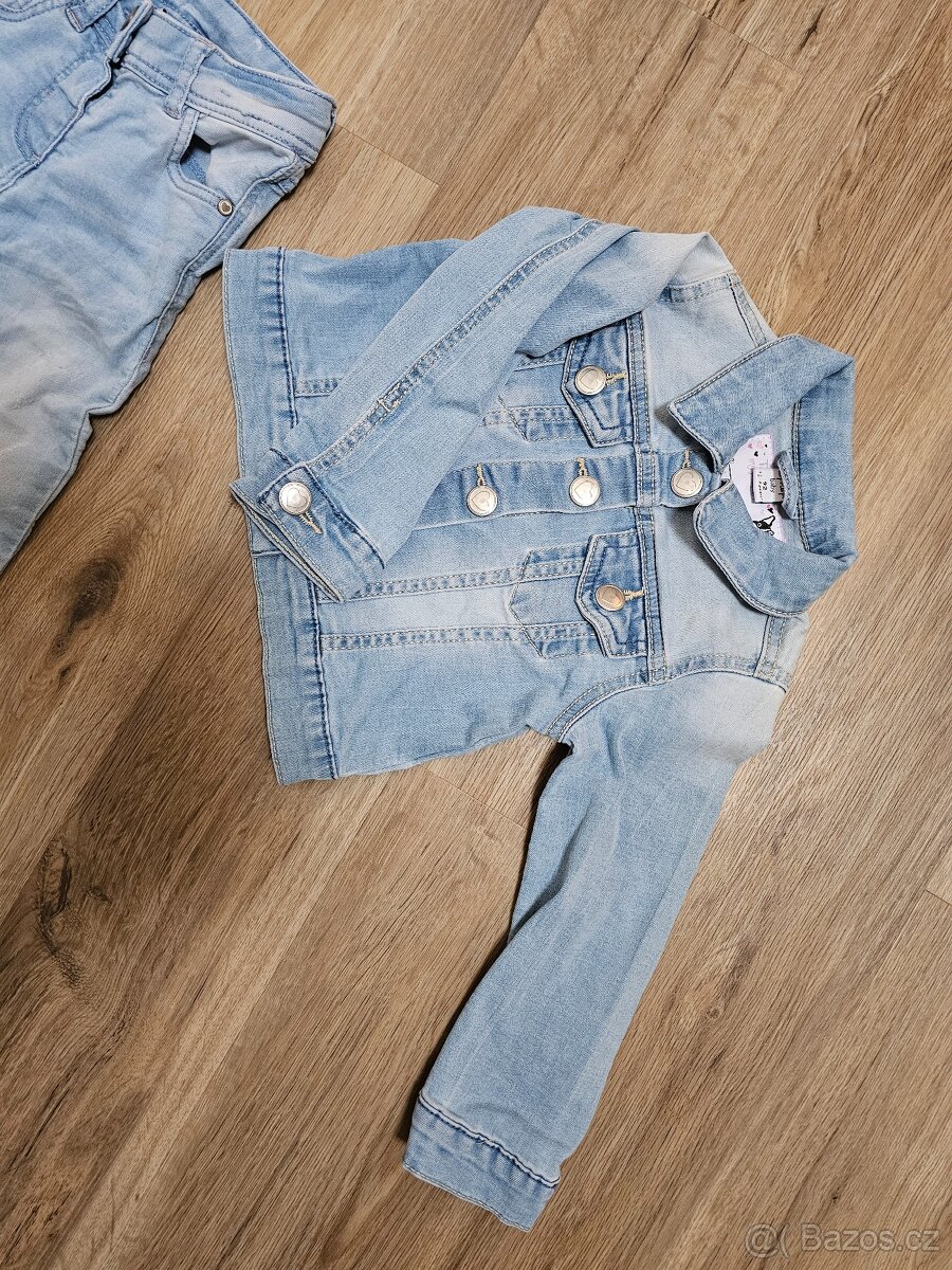 Džínová bunda a džíny 92 - 3