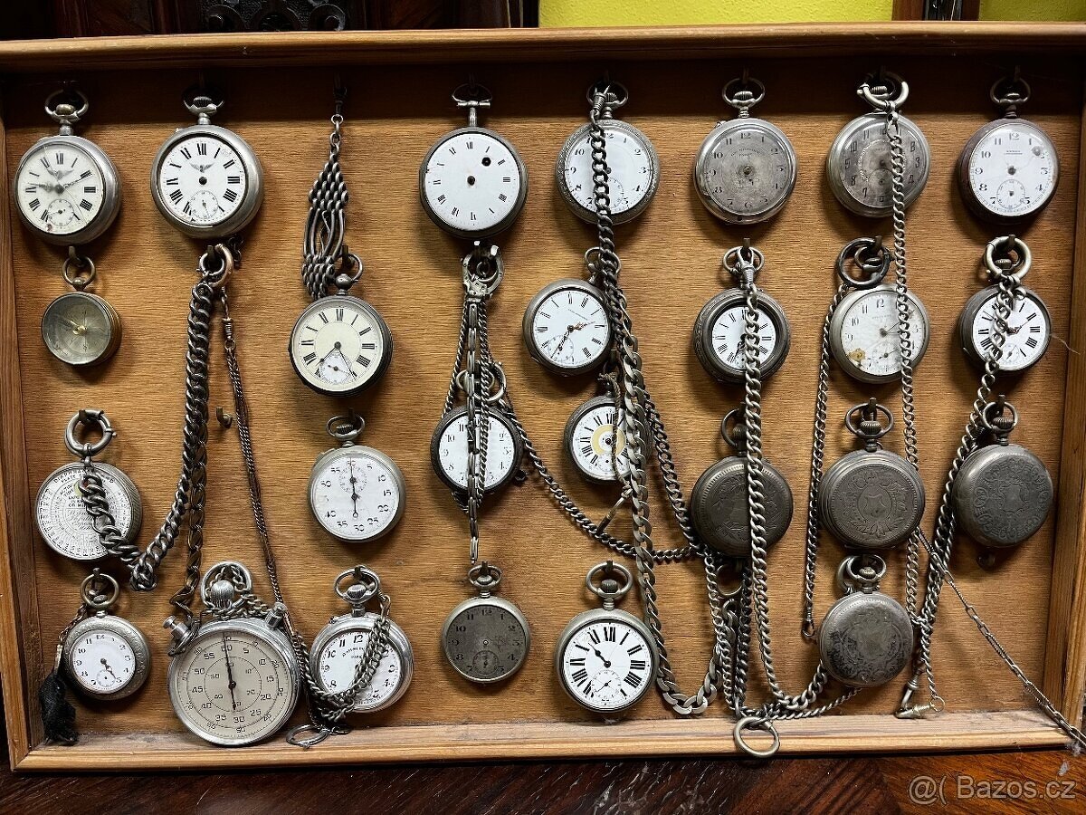Cibule staré kapesní hodiny - 3
