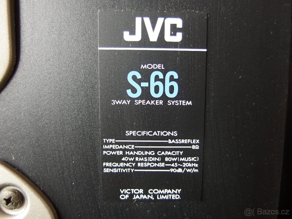 Reprobedny JVC 80W - 3